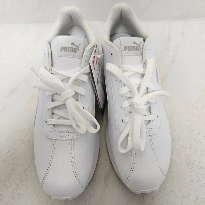 [BUNJANG] Puma Turin White Sneakers / 퓨마 신발 튜린 화이트 275