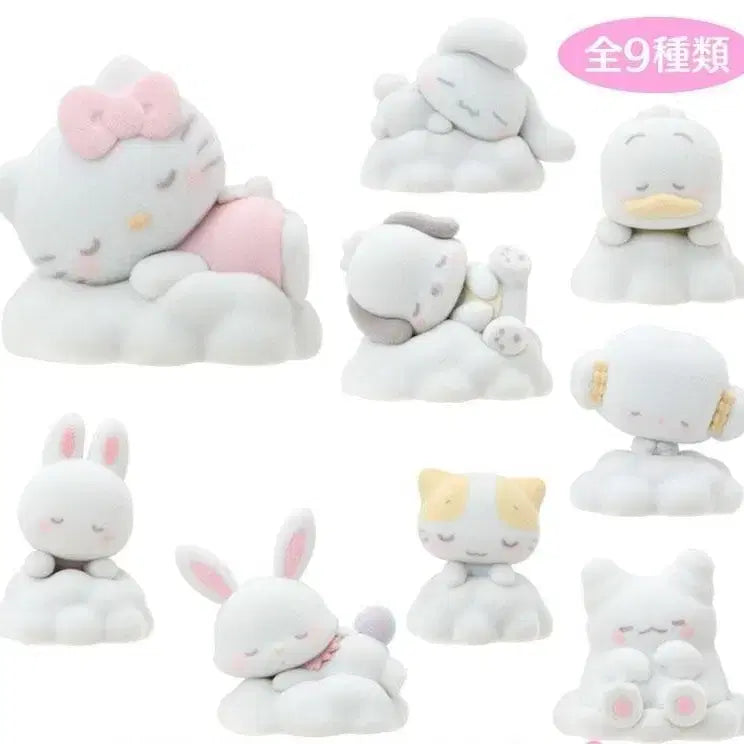 [BUNJANG] Sanrio Cloud Nap Series Figure Full Box / 산리오 시로후와 구름 낮잠시리즈 풀박스