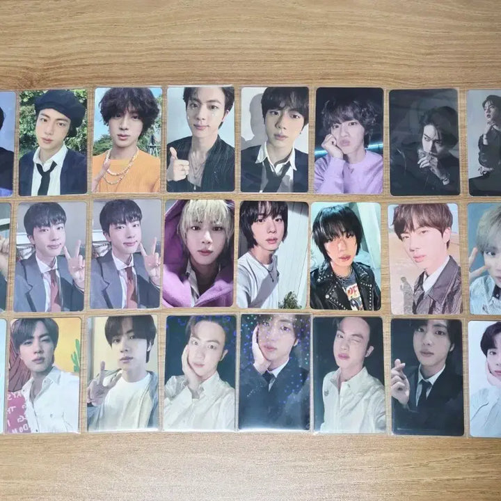 [BUNJANG] BTS Jin BE Butter Happy M2U FC Universal Lucky Draw Bundle Set / 방탄bts 석진 be 버터 해피 엠투유 fc 유니버셜 포카 럭드 일괄양도