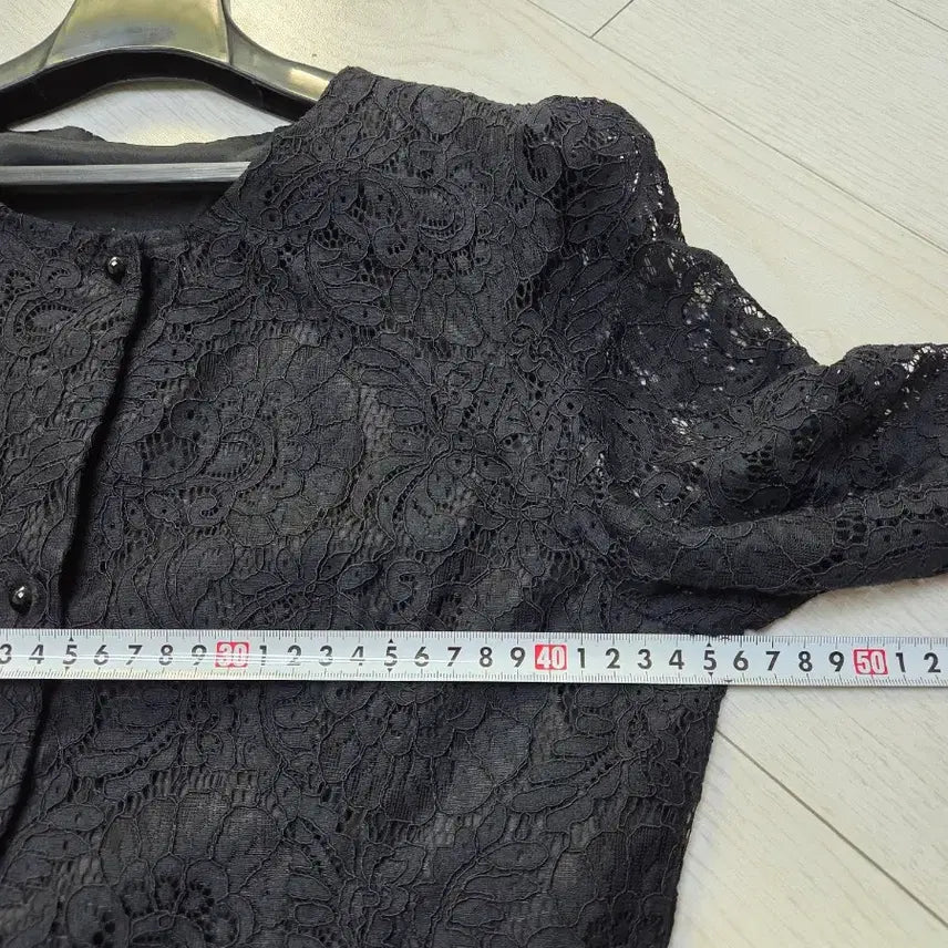 [BUNJANG] Self-Made Black Lace Long Dress / 자체제작 데이트룩 모임룩 블랙 레이스 롱 원피스