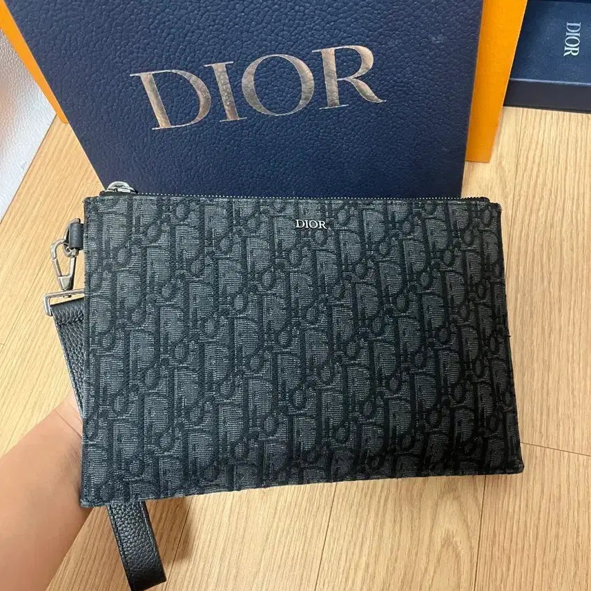 [BUNJANG] Dior Oblique A5 Clutch / [ S급, 영수증사진보유 ] 디올 오블리크 a5 클러치