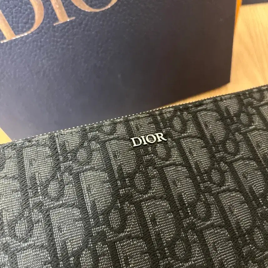 [BUNJANG] Dior Oblique A5 Clutch / [ S급, 영수증사진보유 ] 디올 오블리크 a5 클러치
