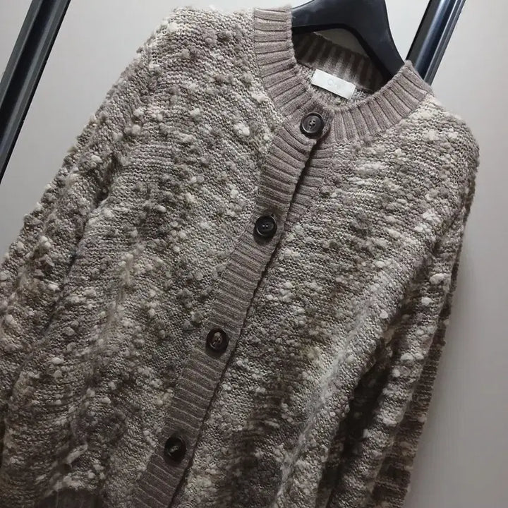 [BUNJANG] ORE Boucle Cardigan Cocoa / 오어 ore 부클 가디건 코코아
