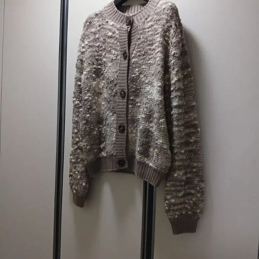 [BUNJANG] ORE Boucle Cardigan Cocoa / 오어 ore 부클 가디건 코코아