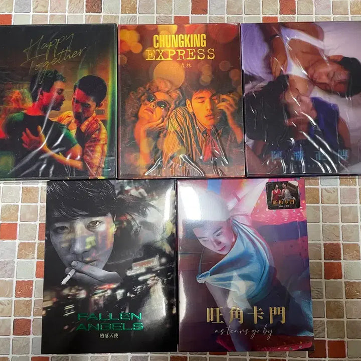 [BUNJANG] Wong Kar-wai Blu-ray 5-Movie Bundle Set / 왕가위 영화 블루레이 5종 일괄(해피투게더/중경삼림/타락천사 등)