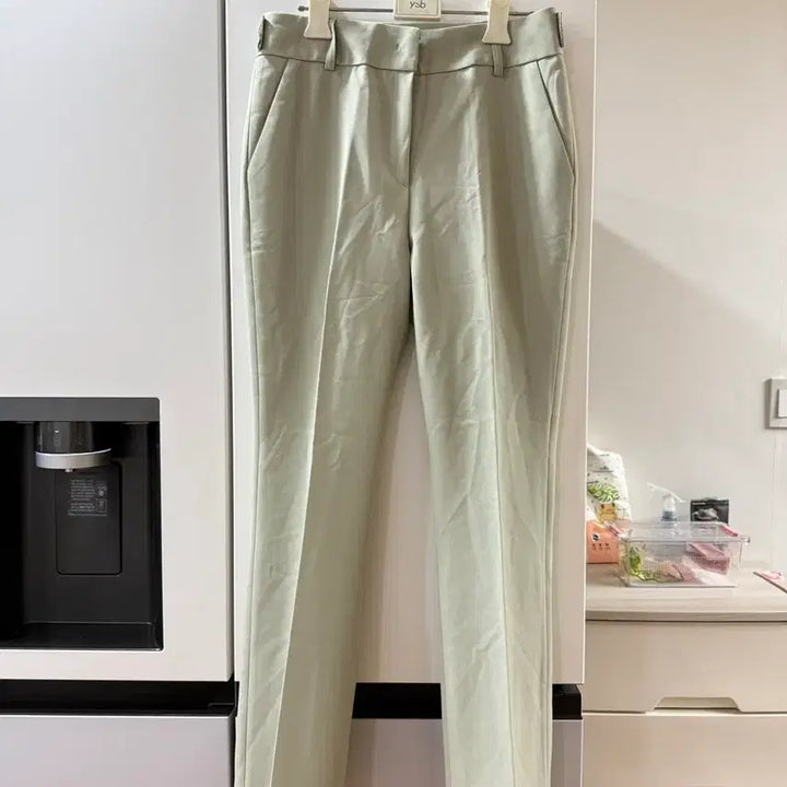 [BUNJANG] Olive Green Slacks M Size / 5/26까지 올리브색 슬랙스