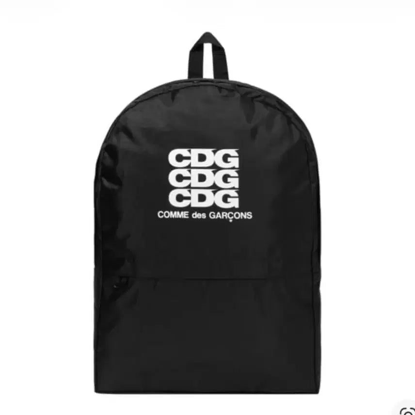 [BUNJANG] CDG Black Backpack / 꼼데가르송 CDG 블랙 백팩