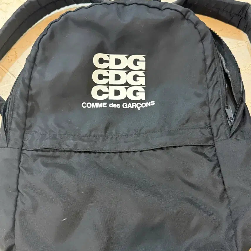 [BUNJANG] CDG Black Backpack / 꼼데가르송 CDG 블랙 백팩