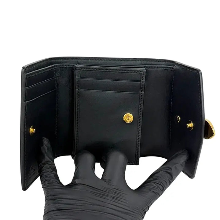 [BUNJANG] Gucci Sylvie Leather Bifold Wallet / 구찌 실비 레더 반지갑