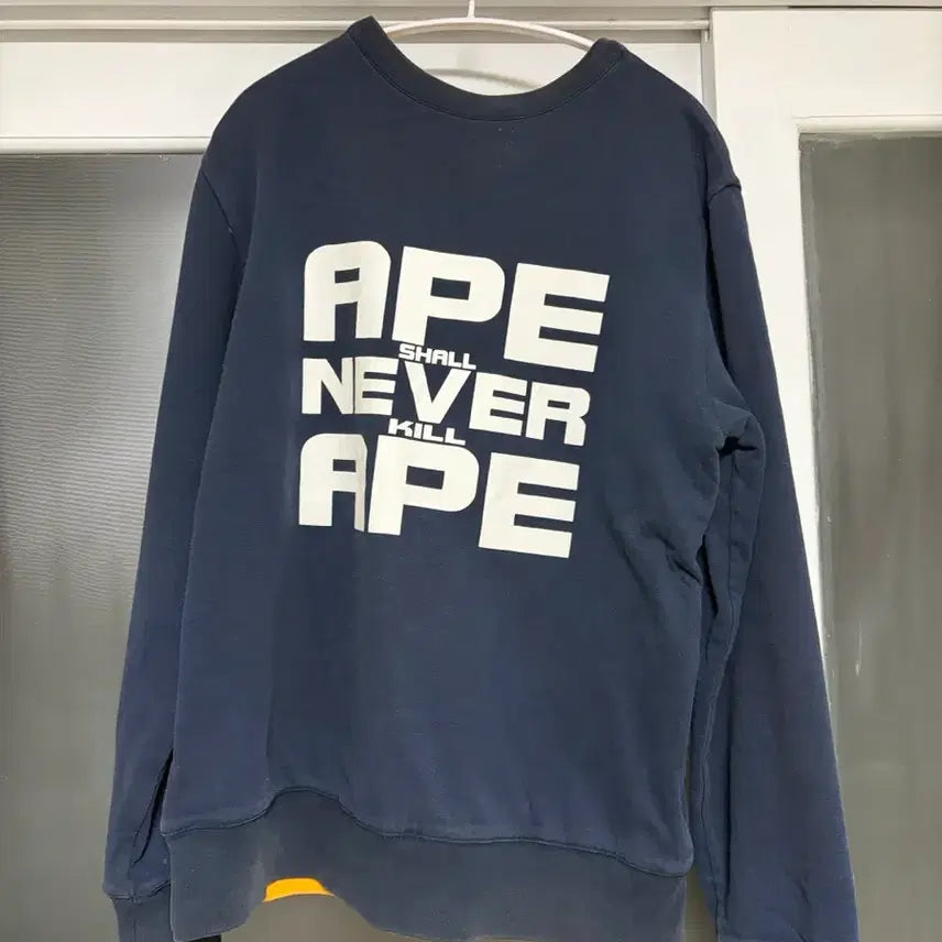 [BUNJANG] BAPE A Bathing Ape Reversible Sweatshirt / BAPE 베이프 리버시블 맨투맨 정품 A Bathing Ape
