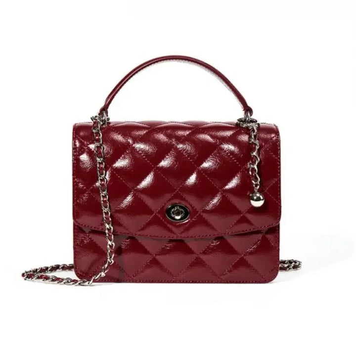 [BUNJANG] Siosomomo Chain Romance Rouge Holiday Limited Edition Bag / 시오모모 체인로맨스 루즈 홀리데이 한정판