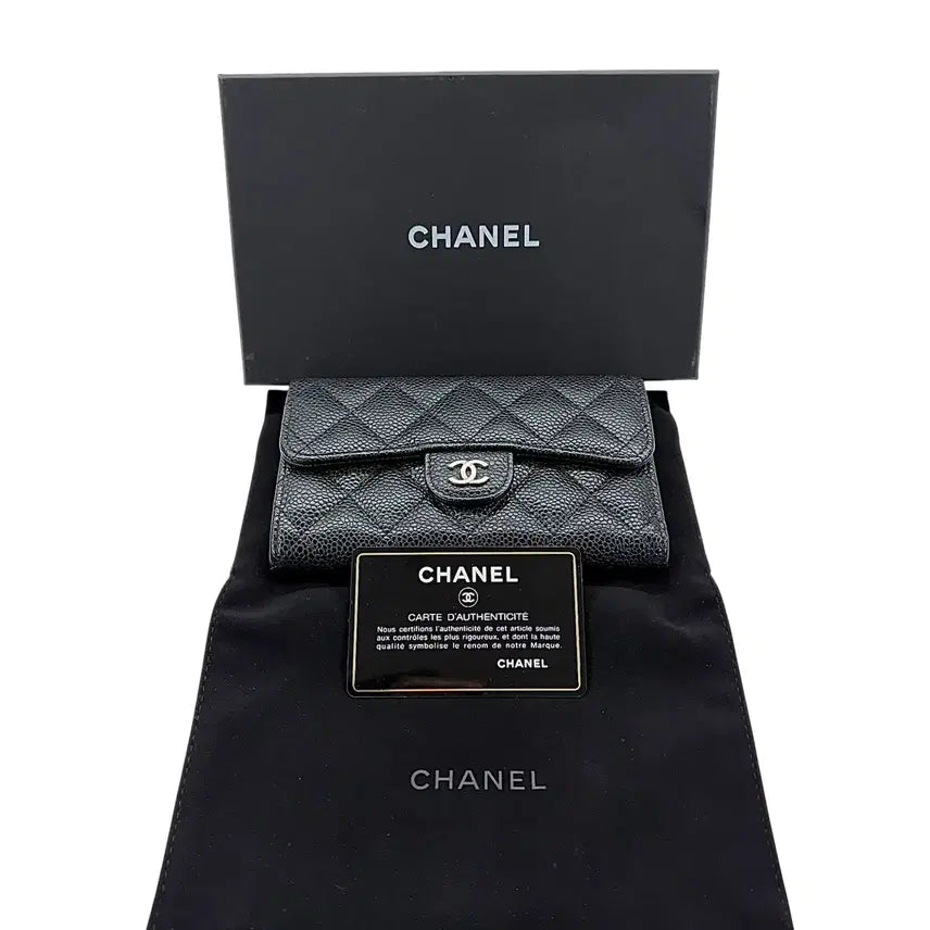 [BUNJANG] Chanel Classic Flap Wallet / 샤넬 클래식 플랩 중지갑