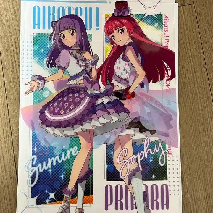 [BUNJANG] Katsupara Clear Poster Sumire Sophie Lila / 카츠파라 클리어 포스터 스미레 소피 리라