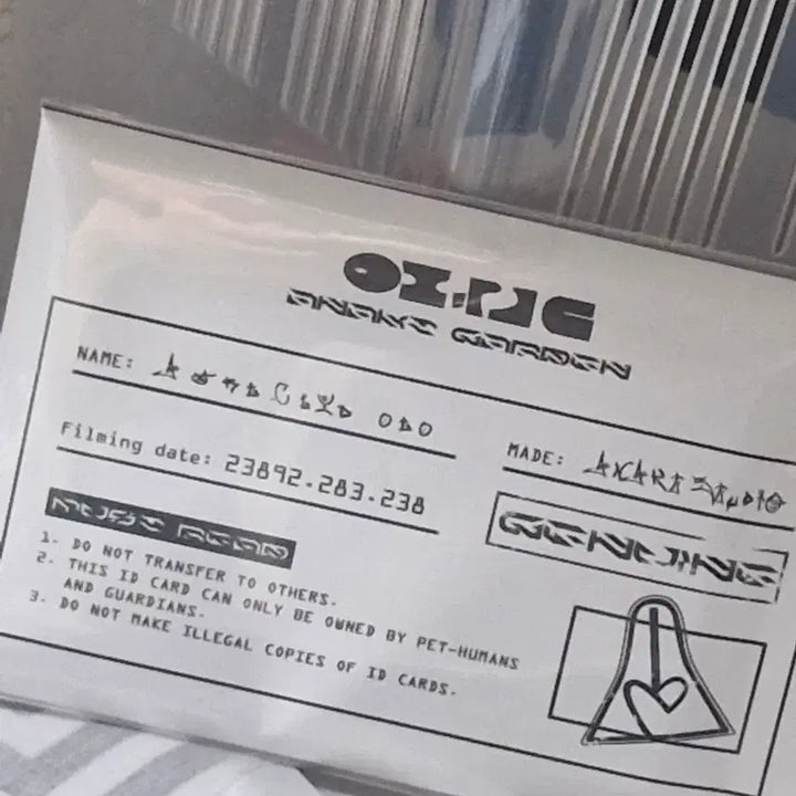 [BUNJANG] ATEEZ ID Card Set / 에이스테 아이디 카드 세트