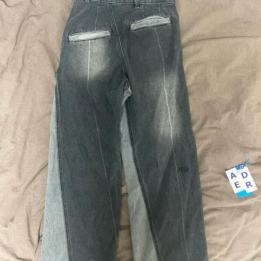 [BUNJANG] ADER ERROR Twister Denim Jeans Black A1 / [A1] 아더에러 트위스터 데님 진스 블랙 색상 중고품