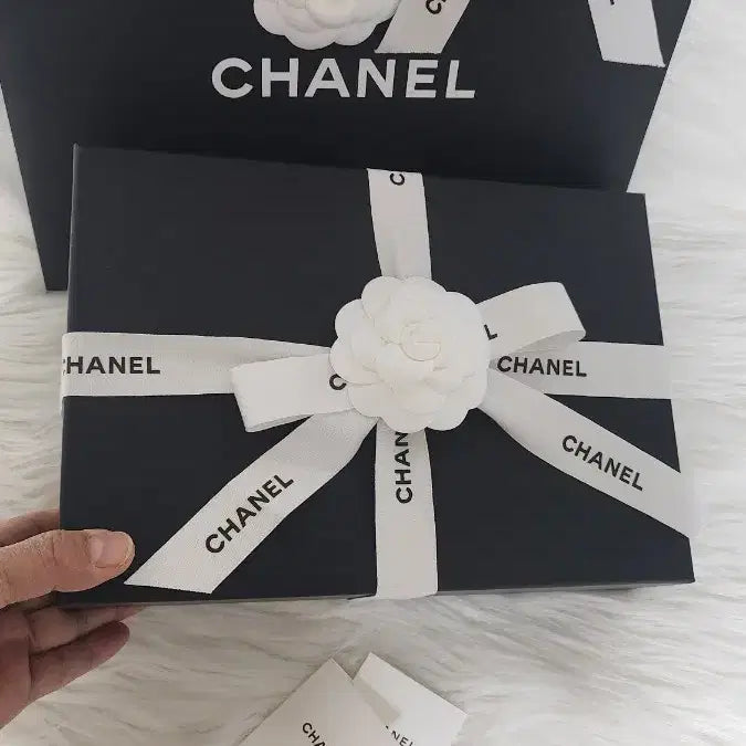 [BUNJANG] Chanel WOC Box Mini Flap Set / 10-1)샤넬 WOC박스미니플랩 박스 까멜리아쇼핑백 속지셋트