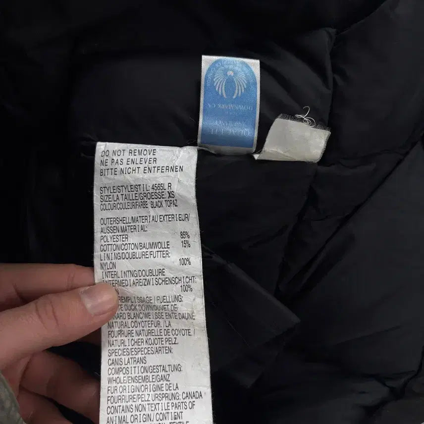 [BUNJANG] Canada Goose Black Padded Jacket / 캐나다구스 블랙 패딩 점퍼