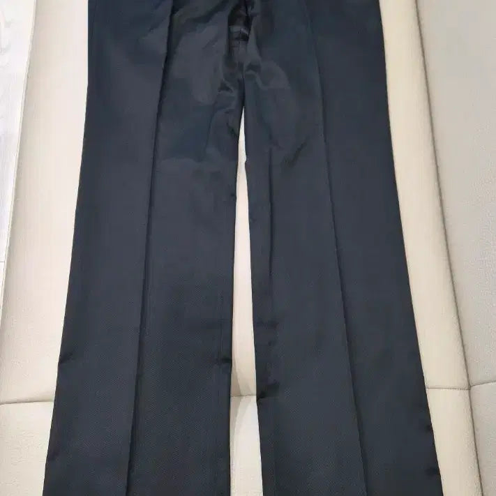 [BUNJANG] Dolce & Gabbana Black Silver Belted Pants / DOLCE&GABBANA 돌체앤가바나 정품 여성 블랙 은장 벨트 바지