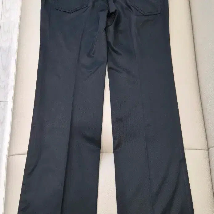 [BUNJANG] Dolce & Gabbana Black Silver Belted Pants / DOLCE&GABBANA 돌체앤가바나 정품 여성 블랙 은장 벨트 바지