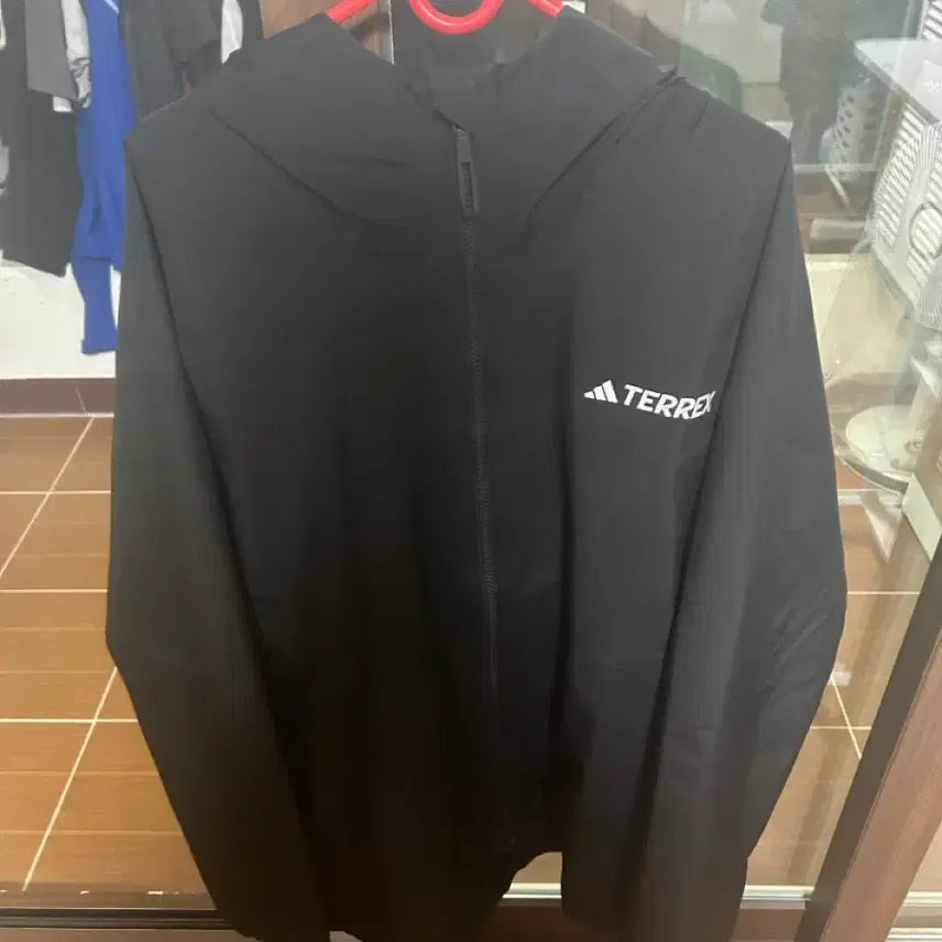 [BUNJANG] Adidas Terrex Multi Rain Jacket 3XL Black / 아디다스 테렉스 멀티 레인 자켓 3XL 블랙
