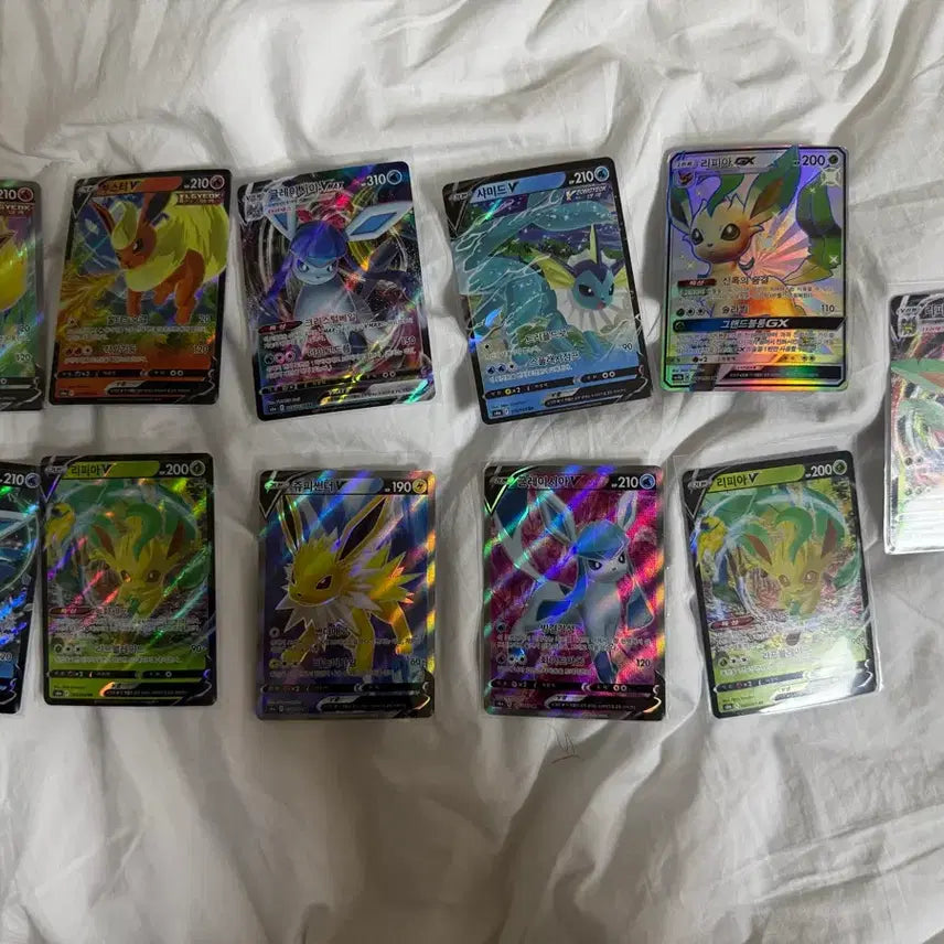 [BUNJANG] Pokemon Card Eevee Evolution V/VMAX Bundle Set / 포켓몬 카드 이브이 진화 V/VMAX 일괄판매