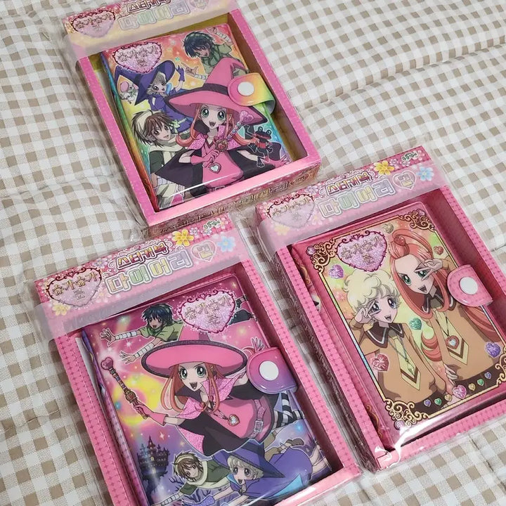 [BUNJANG] Sugar Sugar Rune Diary Bundle Set / [새상품] 슈가슈가룬 2탄 다이어리 A,C,D 일괄