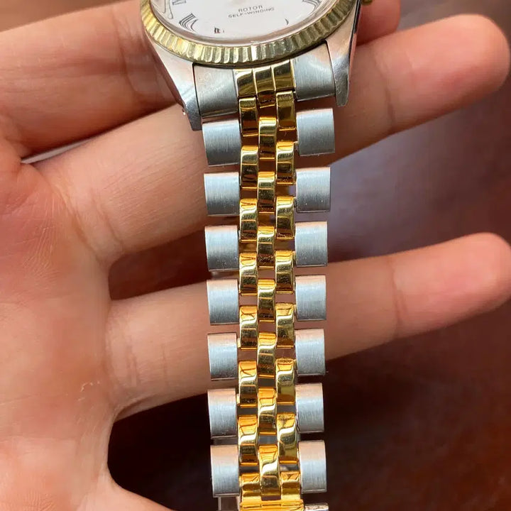 [BUNJANG] Tudor Prince Day-Date 36mm 18k Bezel Watch / [18k베젤] 빈티지 튜더 프린스 데이데이트 36미리 화이트로만