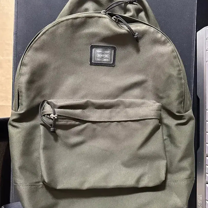 [BUNJANG] Porter Yoshida Backpack Khaki / 요시다 포터 백팩 판매합니다.