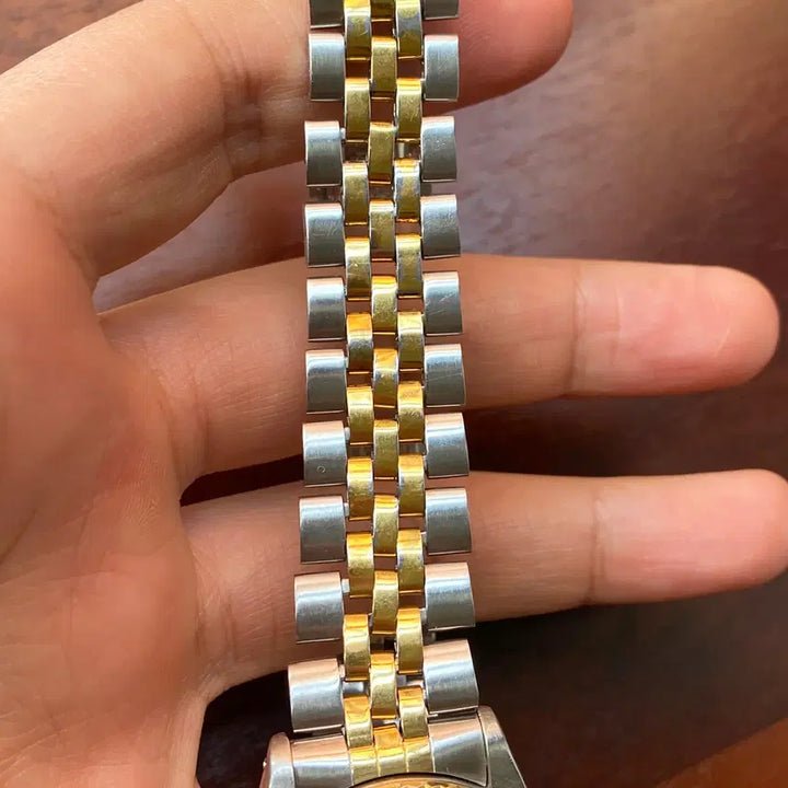 [BUNJANG] Tudor Prince Gold-Plated Automatic Watch / [14k 베젤] 빈티지 튜더 프린스 콤비 금장 썬레이 오토메틱