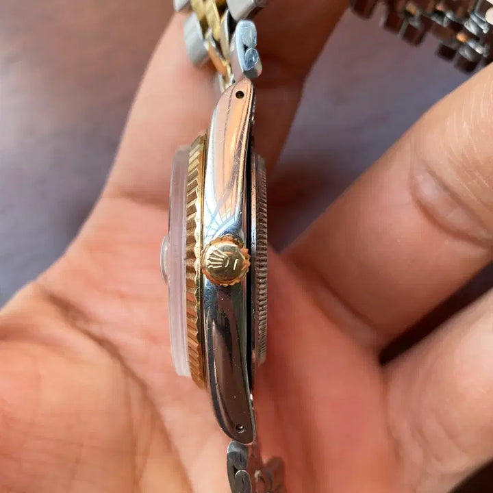 [BUNJANG] Tudor Prince Gold-Plated Automatic Watch / [14k 베젤] 빈티지 튜더 프린스 콤비 금장 썬레이 오토메틱