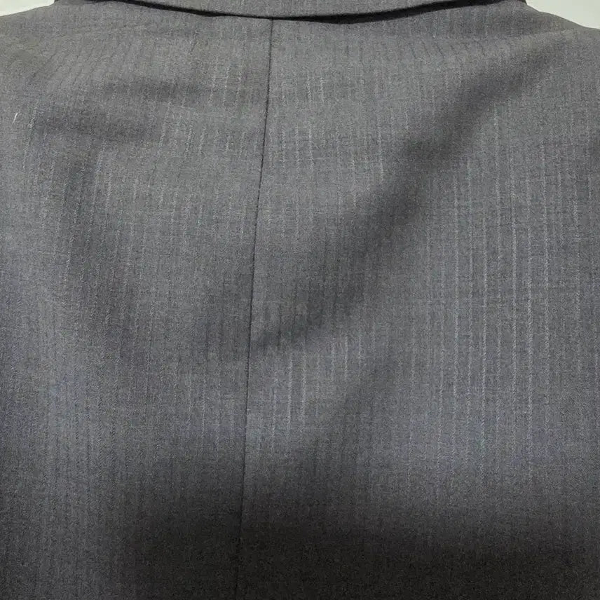 [BUNJANG] Parkland Gray Stripe Suit Jacket / 100 파크랜드(봄여름용) 찐그레이색 스트라이프 정장 자켓