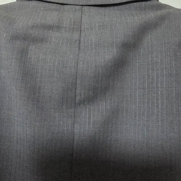 [BUNJANG] Parkland Gray Stripe Suit Jacket / 100 파크랜드(봄여름용) 찐그레이색 스트라이프 정장 자켓