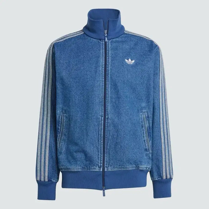 [BUNJANG] Adidas Denim Track Top / 아디다스 데님 트랙탑