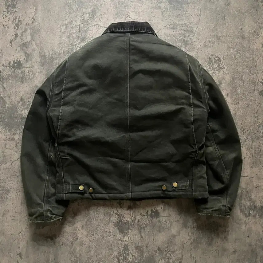 [BUNJANG] Carhartt Arctic C26 Custom Detroit Jacket Moss Green Vintage / M 빈티지 칼하트 아크틱 C26 MOS 커스텀