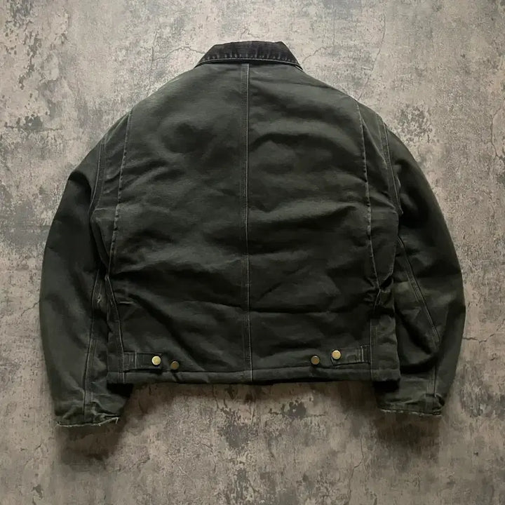 [BUNJANG] Carhartt Arctic C26 Custom Detroit Jacket Moss Green Vintage / M 빈티지 칼하트 아크틱 C26 MOS 커스텀