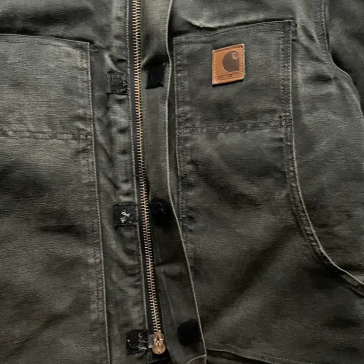 [BUNJANG] Carhartt Arctic C26 Custom Detroit Jacket Moss Green Vintage / M 빈티지 칼하트 아크틱 C26 MOS 커스텀