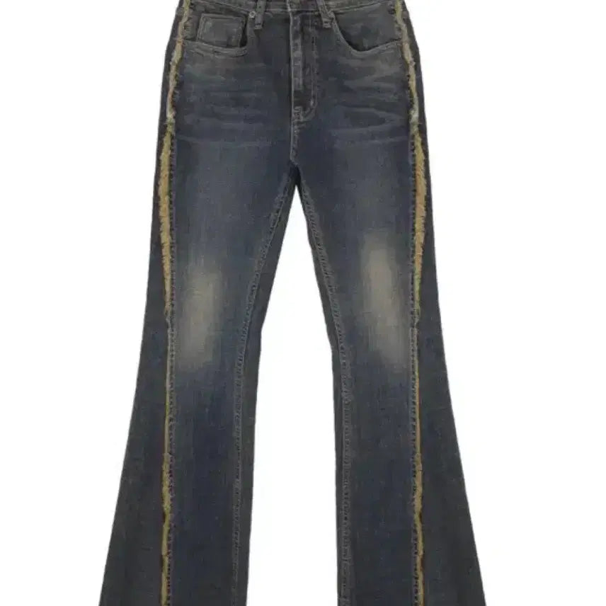 [BUNJANG] Highschool Disco Vintage Bootcut Denim Pants / 하이스쿨디스코 빈티지 부츠컷 데님 팬츠