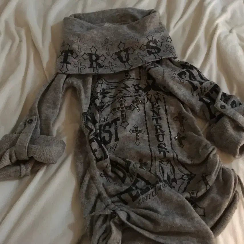 [BUNJANG] Vintage Punk Knit Top / 빈티지 펑크 니트
