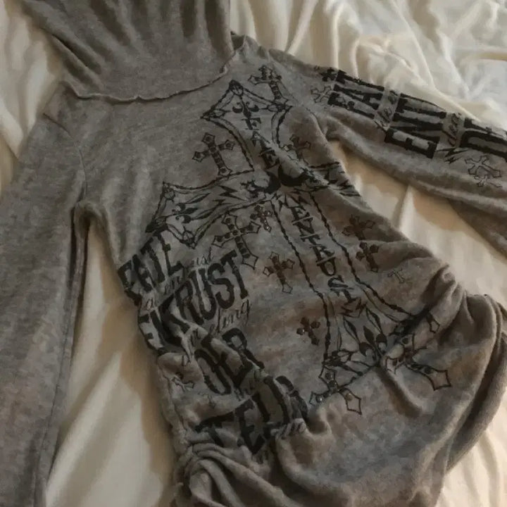 [BUNJANG] Vintage Punk Knit Top / 빈티지 펑크 니트