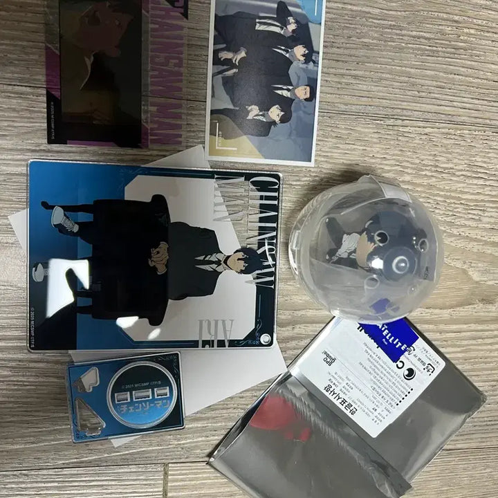 [BUNJANG] Chainsaw Man Aki Acrylic Stand + Rubber Charm Bundle Set / 체인소맨 레제편 아키 아크릴 스탠드 + 러버참 일괄