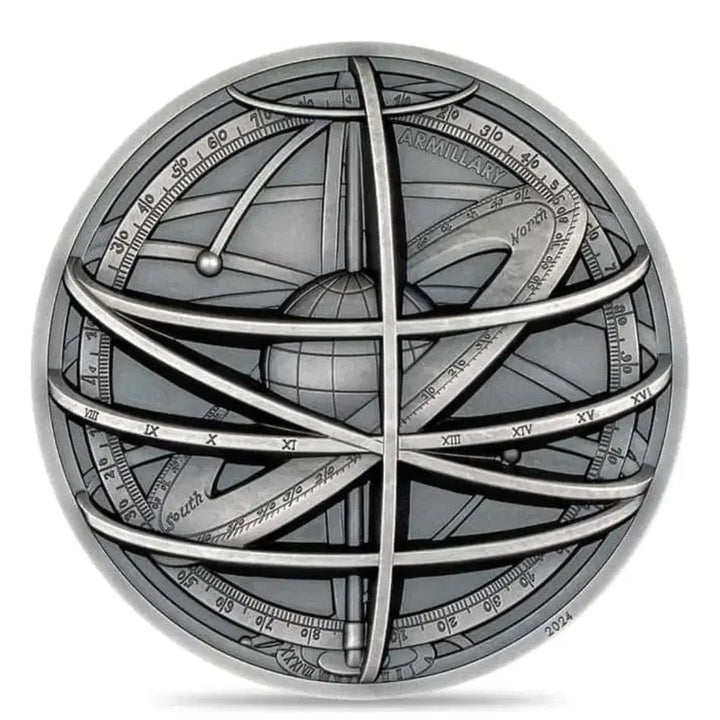 [BUNJANG] CIT Amilia 2oz Silver Coin / CIT 역사 악기 아밀리아 구 2온스 은화