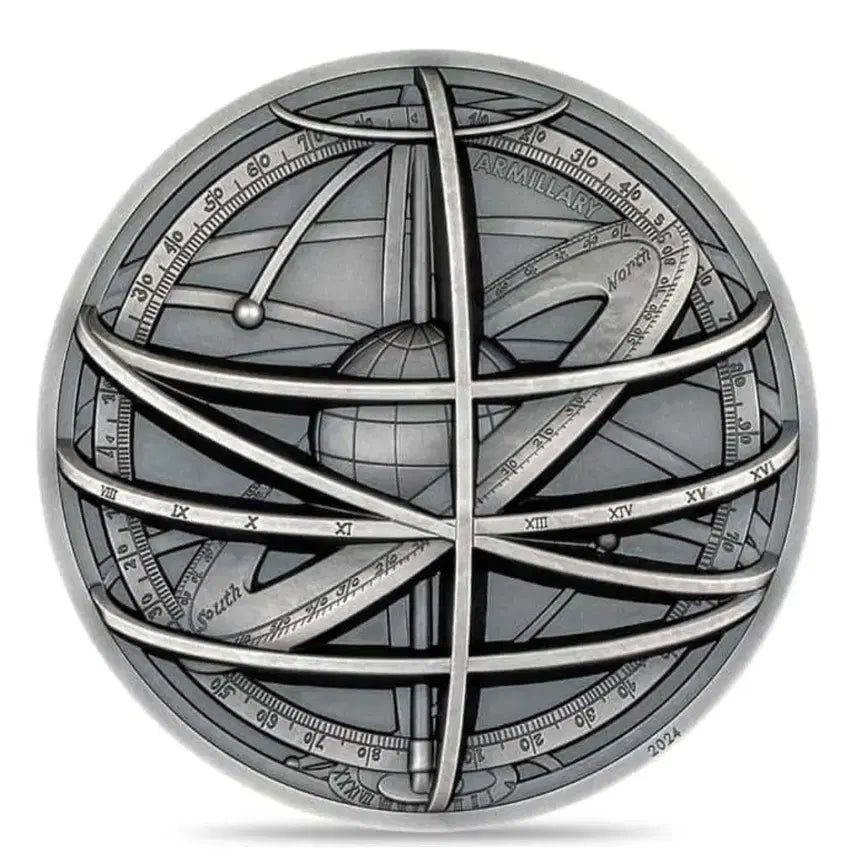 [BUNJANG] CIT Amilia 2oz Silver Coin / CIT 역사 악기 아밀리아 구 2온스 은화