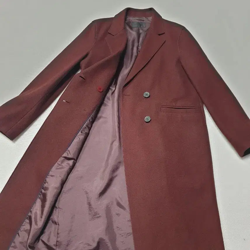 [BUNJANG] CC Collect Burgundy Trench Coat (Women&