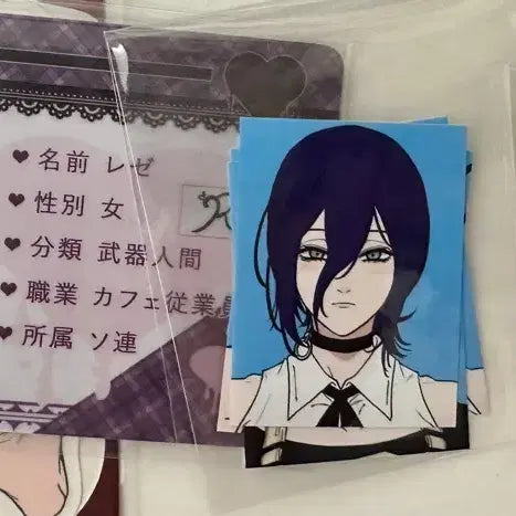 [BUNJANG] Chainsaw Man Iris Out Bundle Set Sticker / 체인소맨 아이리스아웃 스티커+피케님 통판 굿즈 일괄