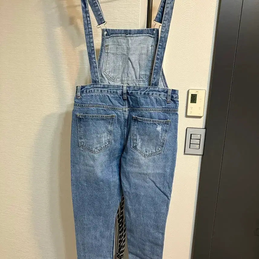 [BUNJANG] Denim Overalls Jeans / 멜빵 데님 청바지