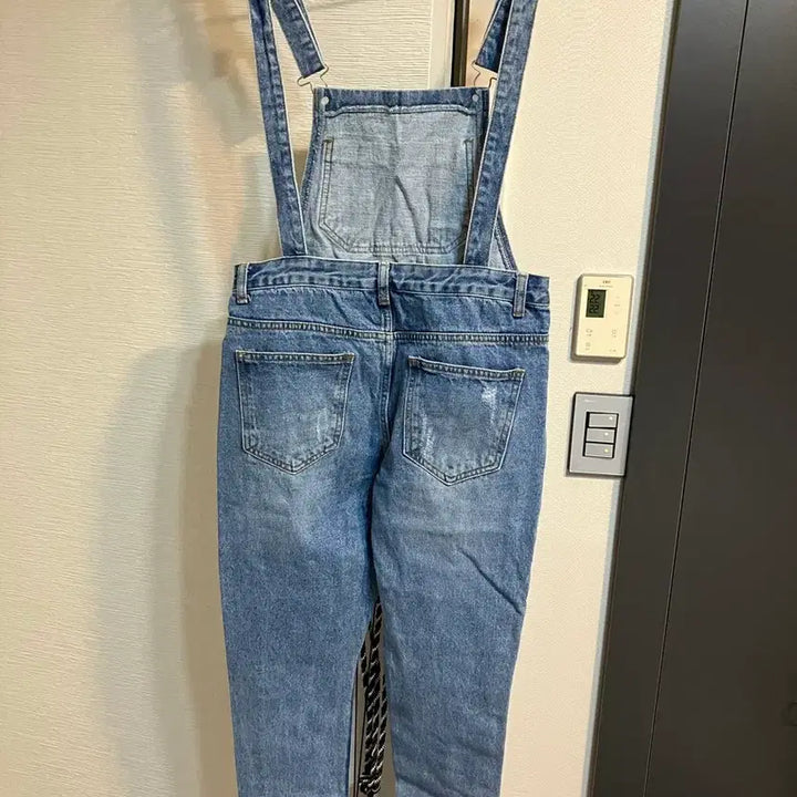 [BUNJANG] Denim Overalls Jeans / 멜빵 데님 청바지
