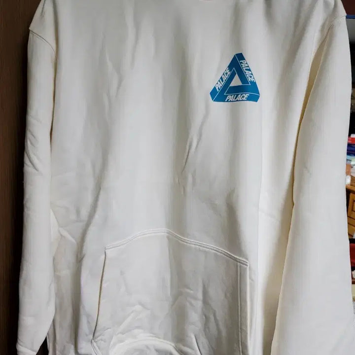 [BUNJANG] Palace Reacto Tri-Ferg Hoodie White - 23SS / 팔라스 리액토 트라이퍼그 후드 화이트 - 23SS