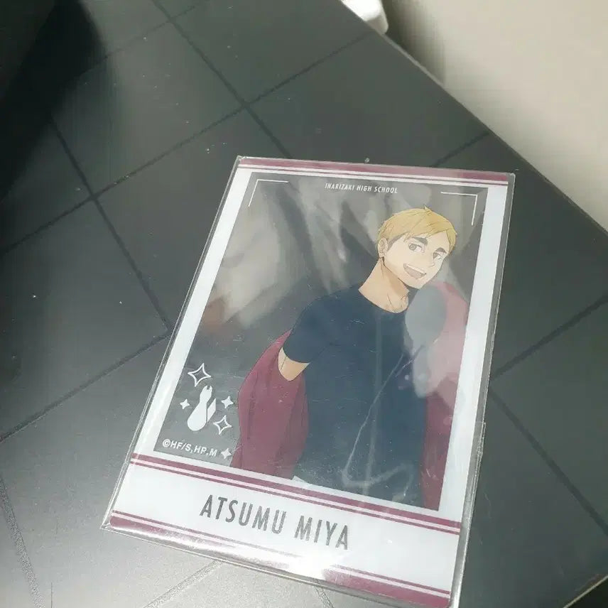 [BUNJANG] Haikyuu Osamu Transparent Photocard / 하이큐 오사무 투명 포토카드