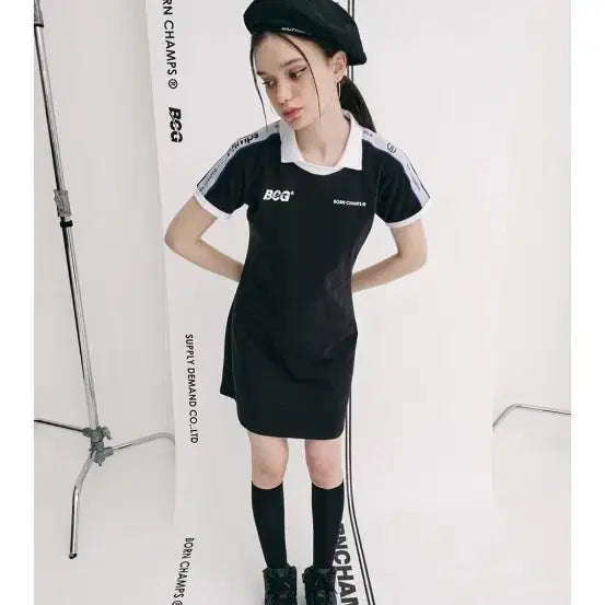 [BUNJANG] BonChamps Black Dress / 본챔스 원피스 블랙