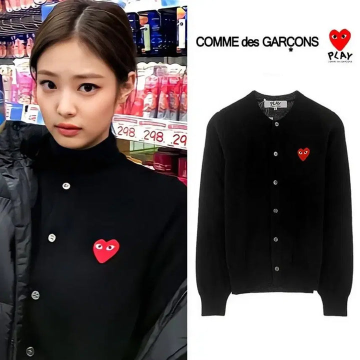 [BUNJANG] Comme des Garcons Women's Round Cardigan / [ 정품, 새상품, 특가 ]  꼼데가르송 라운드 여성용 가디건